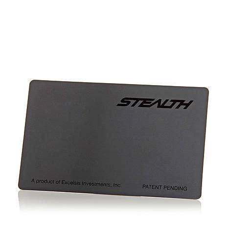 stealth card rfid protection card|Stealth Card RFID Protection Card, 5 * 3.